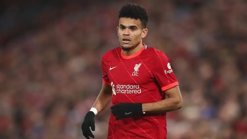 tiền đạo cánh trái Luis Diaz